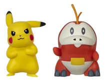 Comprar Set X2 Figuras Pokemon Fuecoco Y Pikachu Generación Ix