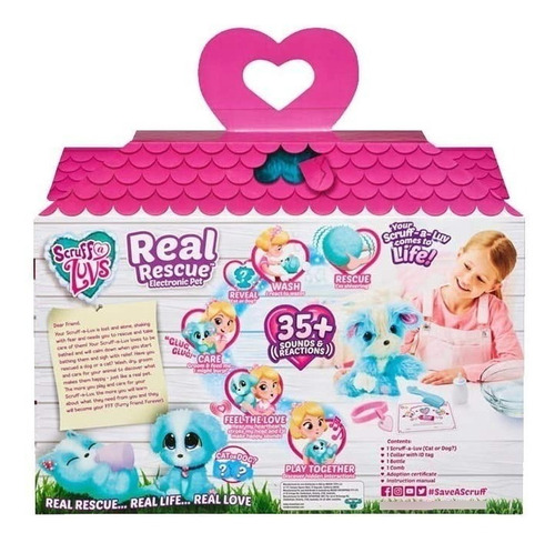 Imagen 6 de 7 de Peluche Wash Reveal Groom De Little Live Pets Scruff