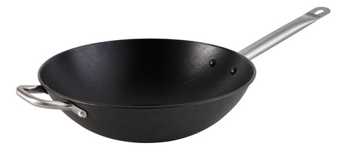 Wok De Hierro Fundido Ligero Pre-sazonado Antiadherente 3556