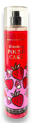 Body Mist Bath And Body Strawberry Pound Cake