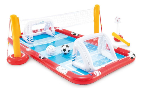 Piscina Infantil Inflable Centro De Juego Intex Deportes
