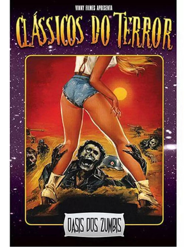 Dvd - Clássicos Do Terror - Oasis Dos Zumbis - Vinny Filmes