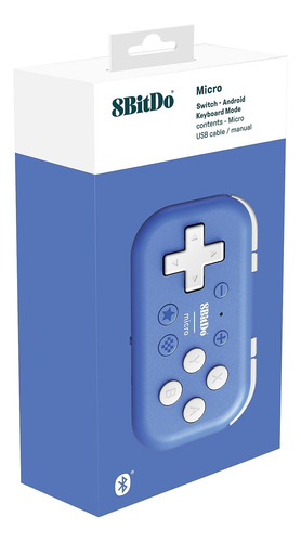 Gamepad De Bolsillo Micro Bluetooth De 8 Bits Para Switch, C