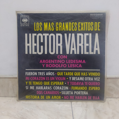 Lp Los Mas Grandes Exitos De Hector Varela