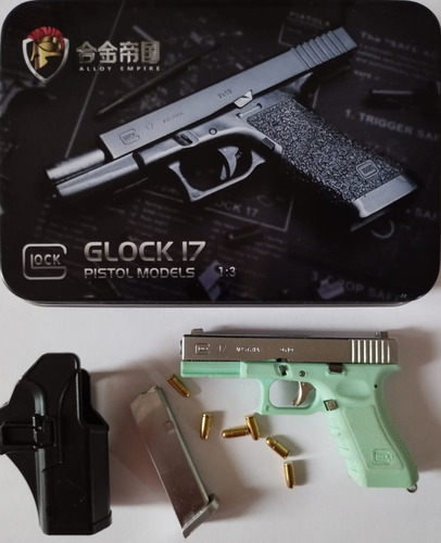 Glock  Llavero 5x7 Cm Expulsa 6 Mini Diabolos Glock 17 