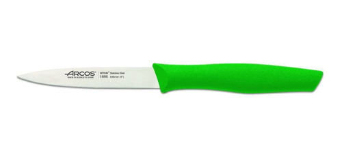 Cuchillo Arcos Pelador 10 Cm Nova Verde