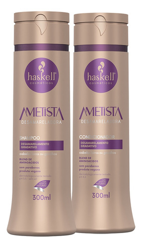 Kit Haskell Ametista Shampoo E Condicionador 300ml