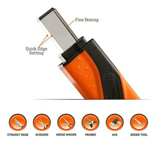 Sharpal 105n Afilador De Bolsillo Multiusos Para Tijeras De