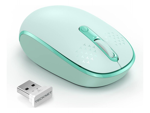 Mouse Tecknet Mini Inalámbrico/aqua