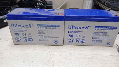 Baterías Ultracell Ul 7-12 Desconozco Estado