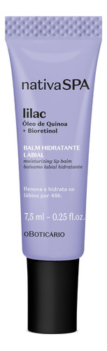 Boticário Nativa Spa Lilac Balm Hidratante Labial 7,5ml