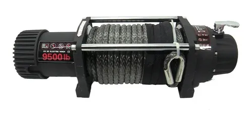 Winche Eléct. 9500 Libras 12v Poila F/carbono Envio Gratis