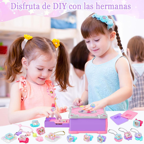 Diy Anillos Joya Pegatinas Juegos Para Niñas