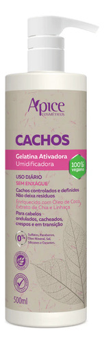 Gelatina Ativadora E Umidificadora Cachos 500ml