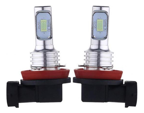 2 X 2xh8 / 11 4000lm 8000k Chip Car Led De Delanteros 12-24v