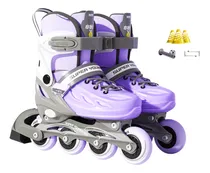 Comprar Patines De 8 Ruedas Ajustables Patines Linea Niños Luminosas