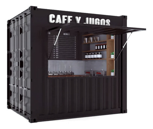 Container Café Food Truck Container Modular Bar Container