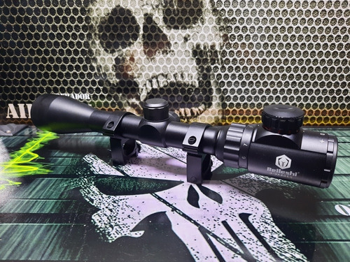 Imagem 3 de 9 de Airsoft Luneta Beileshi 3-9x40eg C/mount 22mm