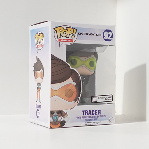 Funko Pop! Games: Overwatch - Tracer 92 Lootecrate Exclusivo (Usado)