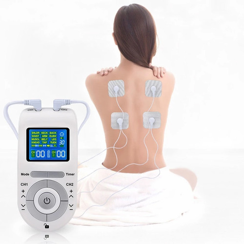 Electrodos Fisioterapia Terapia Del Dolor Tens 4 Parches Pro