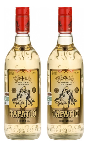 Duo Pack Tequila Tapatío Reposado 1 Litro