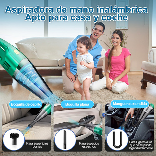 Yy Aspiradora Portátil Inalámbrico De Mano Para Hogar Para