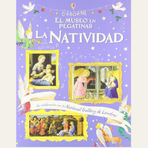 Museo En Pegatinas La Natividad , Usborne