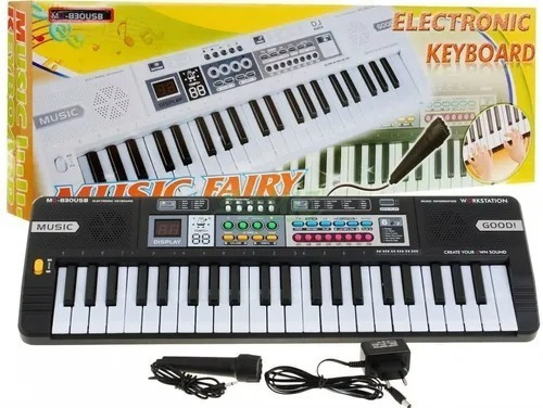 Organeta Piano Teclado Karaoke + Micrófono Para Niños Niñas