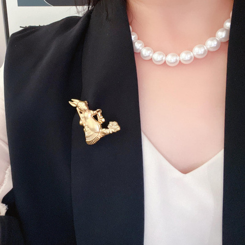 2 Broche De Conejo, Decoración De Animales, Joyería