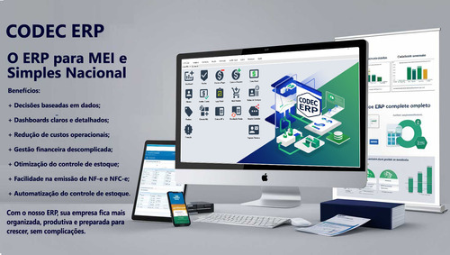 Erp Gestão Comercial Completo Codec | Projeto + Código Fonte