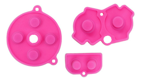 Set Gomas Color Pink Para Game Boy Advance (gba)