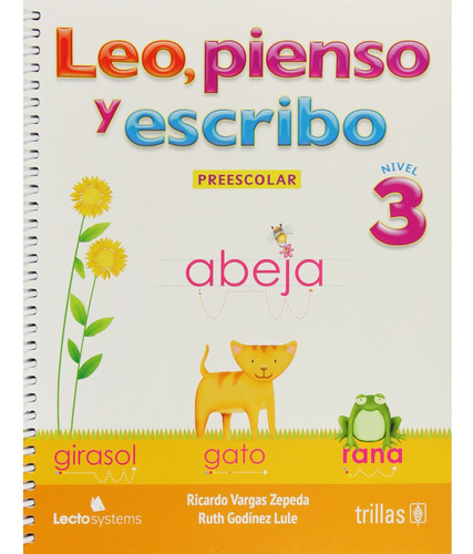 Leo, Pienso Y Escribo 3 Preescolar