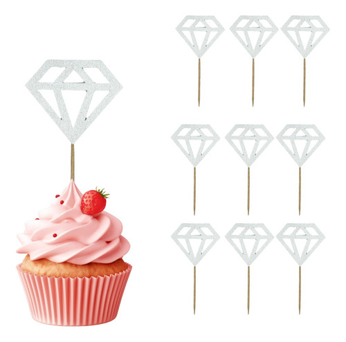 Cake Topper Pack 10 Anillos Para Donas Despedida De Soltera