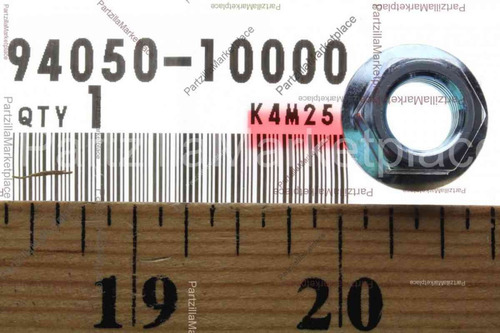 Imagen 1 de 3 de Tuerca Original Honda 10mm 10 Mm Con Flange