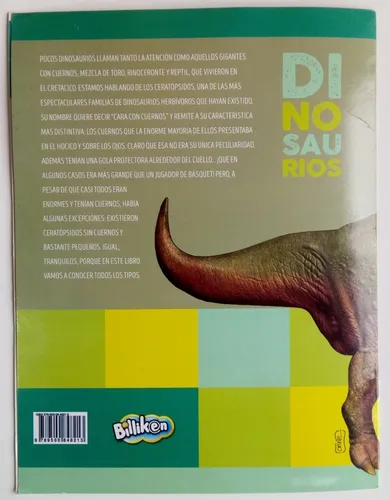 Fascículo Mundo Dinosaurios # 14 Cuernos Armaduras Billiken Fascículo Mundo Dinosaurios # 14 Cuernos Armaduras Billiken