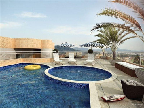 Apartamento Com 3 Dormitórios À Venda, 137 M² Por R$ 750.000,00 - Vila Guilhermina - Praia Grande/sp - Ap1504