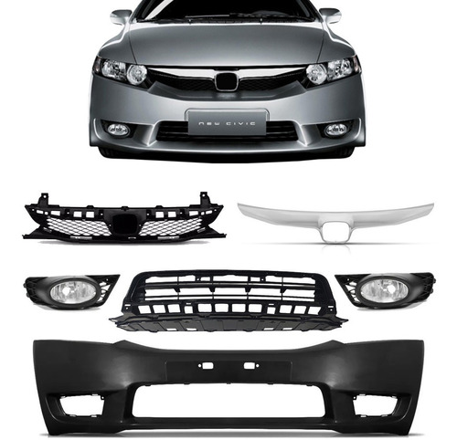 Kit Transformação New Civic 2009 2010 2011 2012