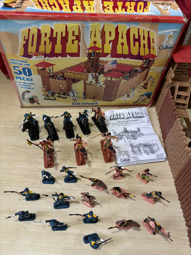 Brinquedo Forte Apache Gulliver Antigo Raridade Completo (Usado)