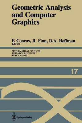 Libro Geometric Analysis And Computer Graphics : Proceedi...