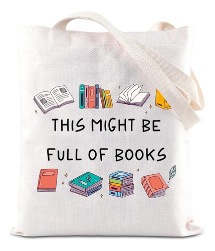 Book Lover Tote Bag Bookish Tote Bag Reader Gift Bookshelf T
