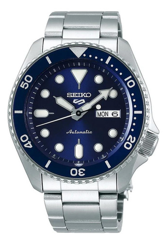 Relógio New Seiko 5 Masculino Automático Sports Srpd51b1d1sx