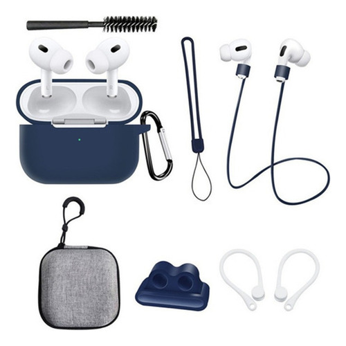 Kit De Ccesorios 8 En 1 , Fundas Airpod  2/3 Pro  Cover Case