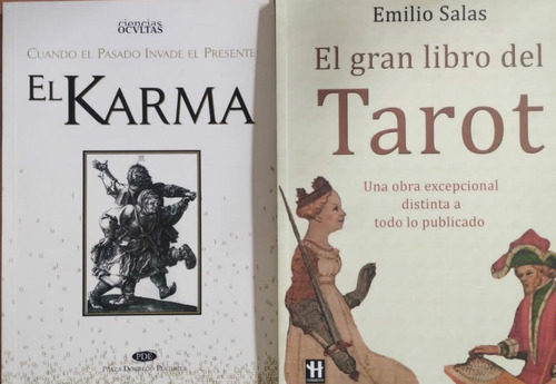 Lote X2 El Karma + Gran Libro Del Tarot - Robin Book