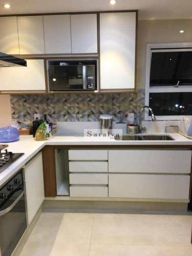 Imagem 5 de 30 de Cobertura Com 3 Dormitórios À Venda, 153 M² Por R$ 850.000 - Rudge Ramos - São Bernardo Do Campo/sp - Co0229