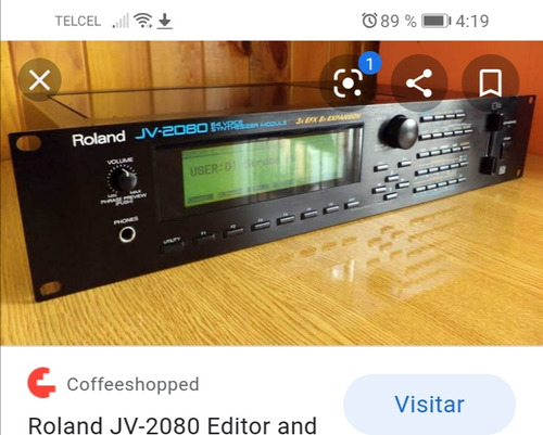 Módulo Roland Jv-2080 Y Controlador Alesis Q-88 