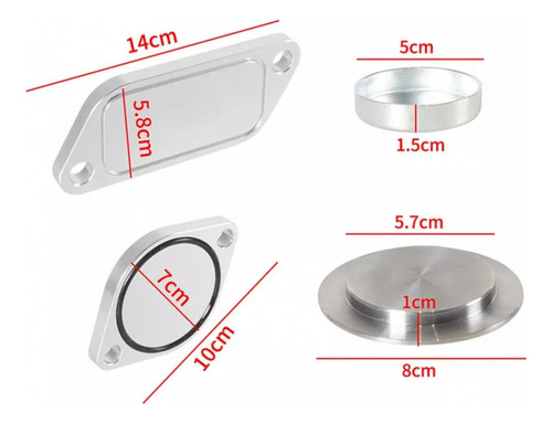 - Kit De Juntas Egr Plug, 5 Piezas, Motor Isx, 15 Cm, 2250