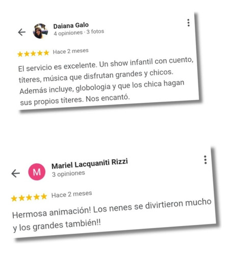 Animación Infantil Títeres Magia Globología Malabares