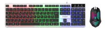 Comprar Teclado Luz Led Y Mouse Kit Para Gamers Noganet Usb Oferta