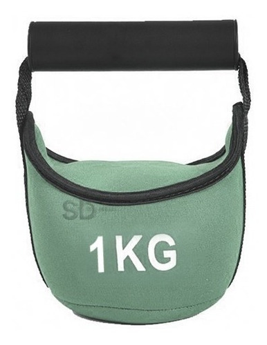 Soft Kettlebell Pesa Rusa Suave Neopreno 1 Kg - Sdmed