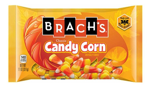 Brachs Classic Candy Corn, Fabricado Con Miel Real (bolsa Cl